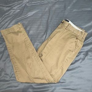 J. Crew Chino Pants Trousers Khaki Size 30x30 Flex Slim